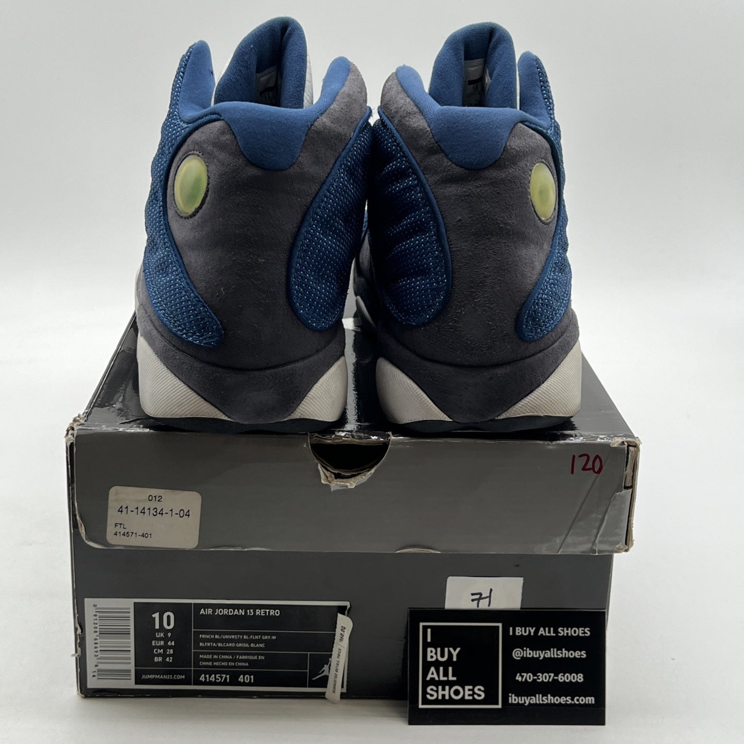 Size 10 - Air Jordan 13 Retro 2010 Flint (414571-401)