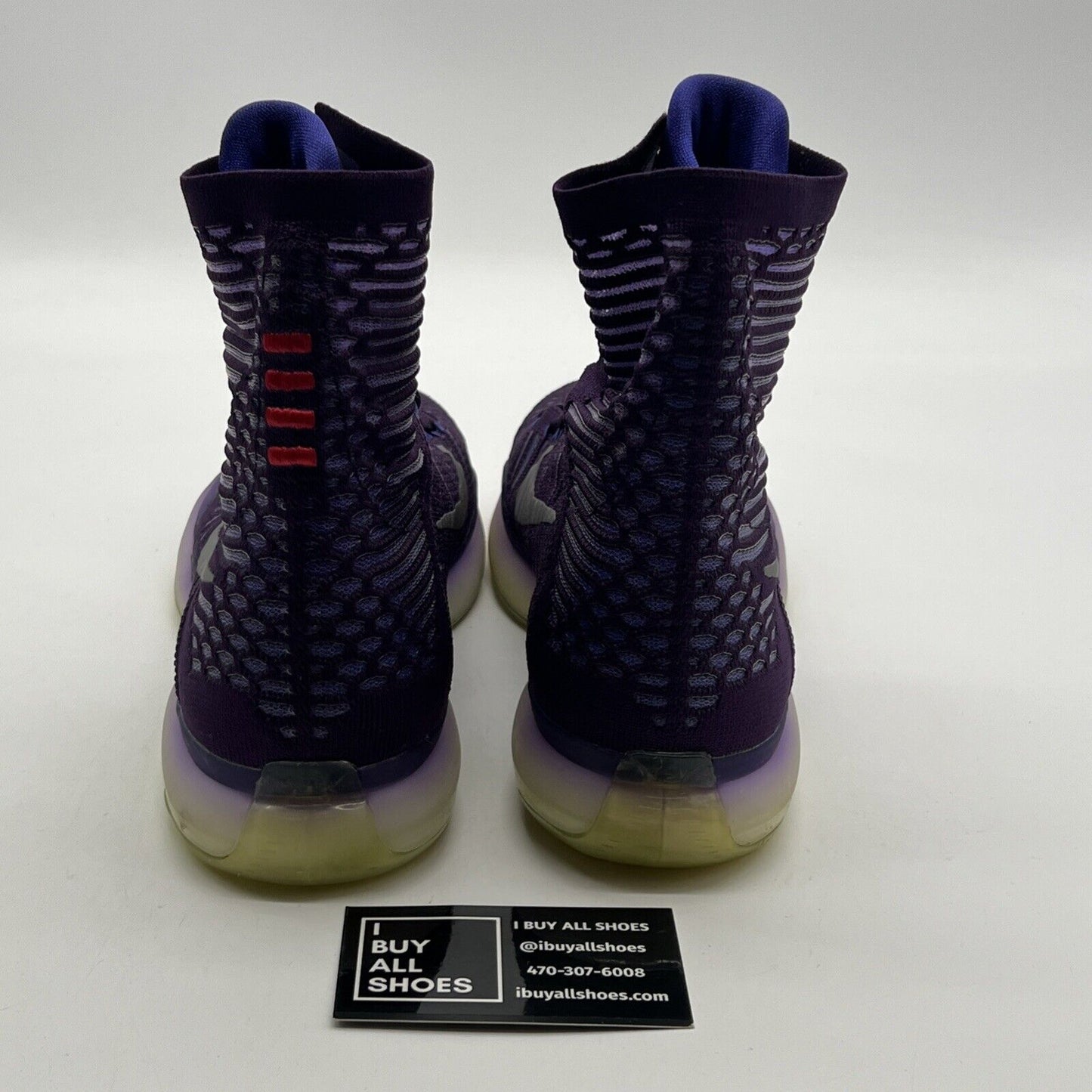Size 10 - Nike Kobe 10 Elite Team Purple Red (718763-505)