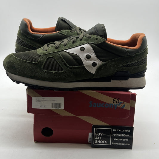 Size 13 - Saucony Shadow Shoes Green Athletic Sneakers Shoes (S2108-534)