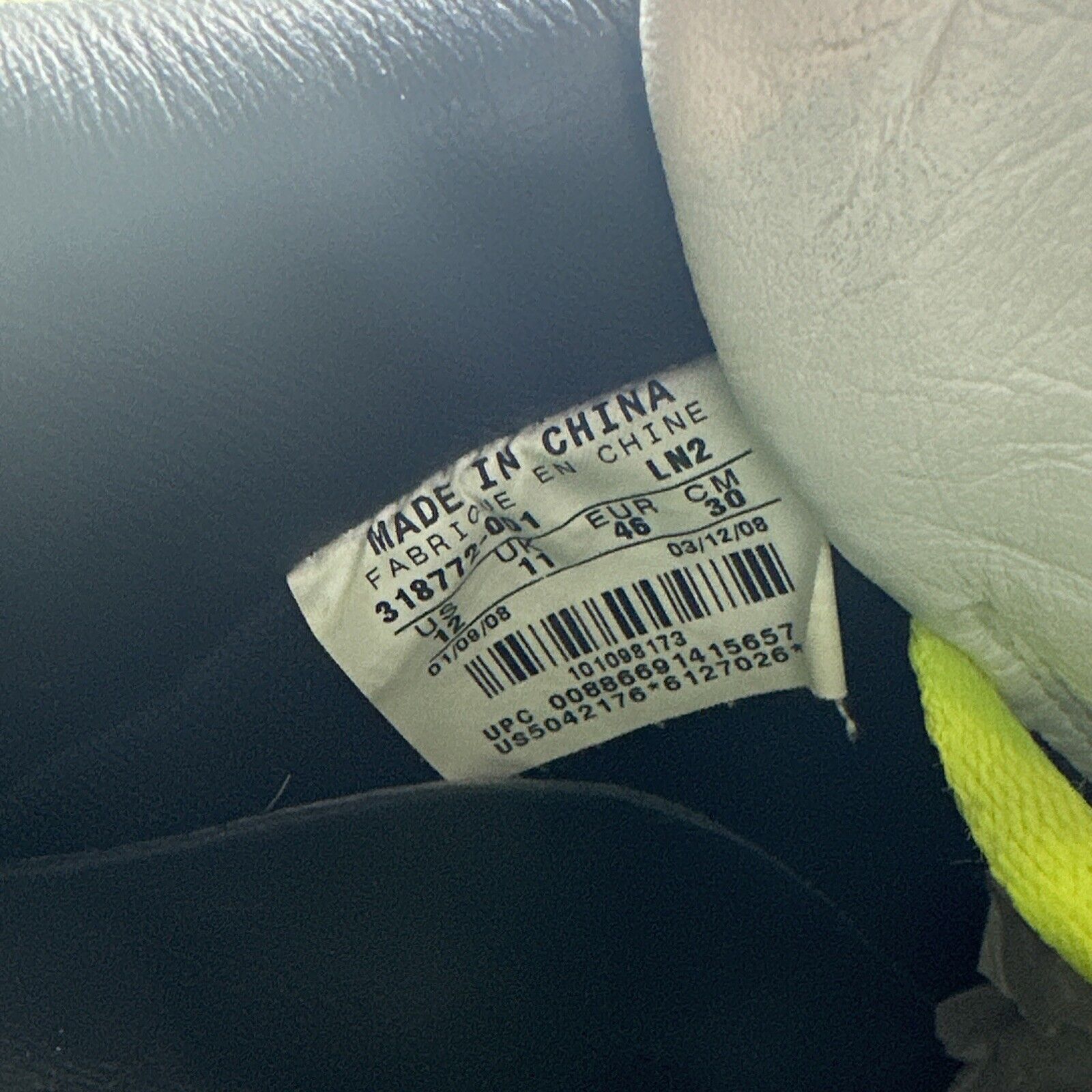 Size 12 - Nike Air Force 1 Supreme Max Air air max 95 Rare