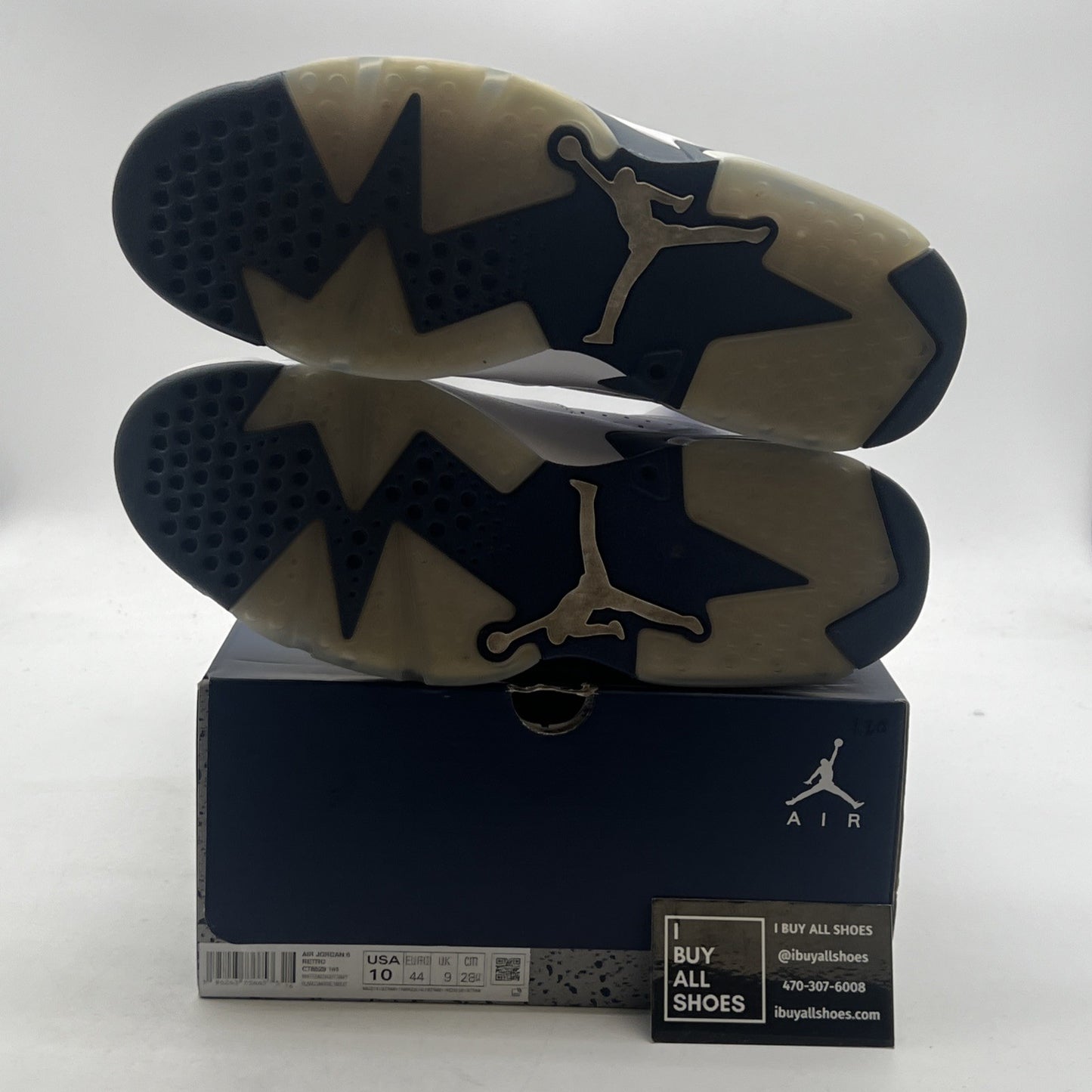 Size 10 - Air Jordan 6 Retro Midnight Navy (CT8529-141)