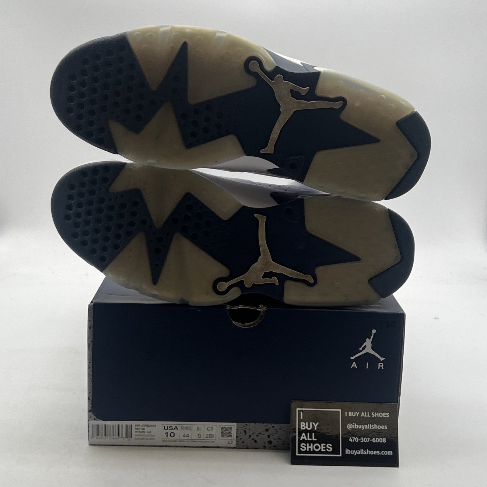 Size 10 - Air Jordan 6 Retro Midnight Navy (CT8529-141)