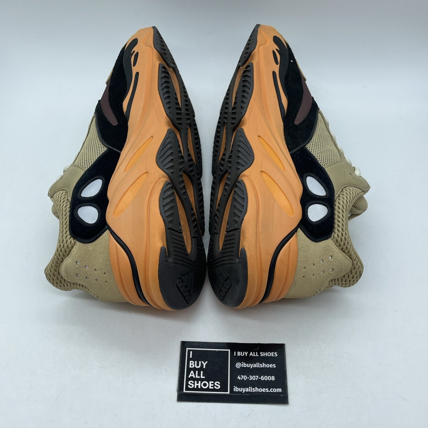 Size 12.5 - adidas Yeezy Boost 700 Enflame Amber Suede Leather (GW0297)