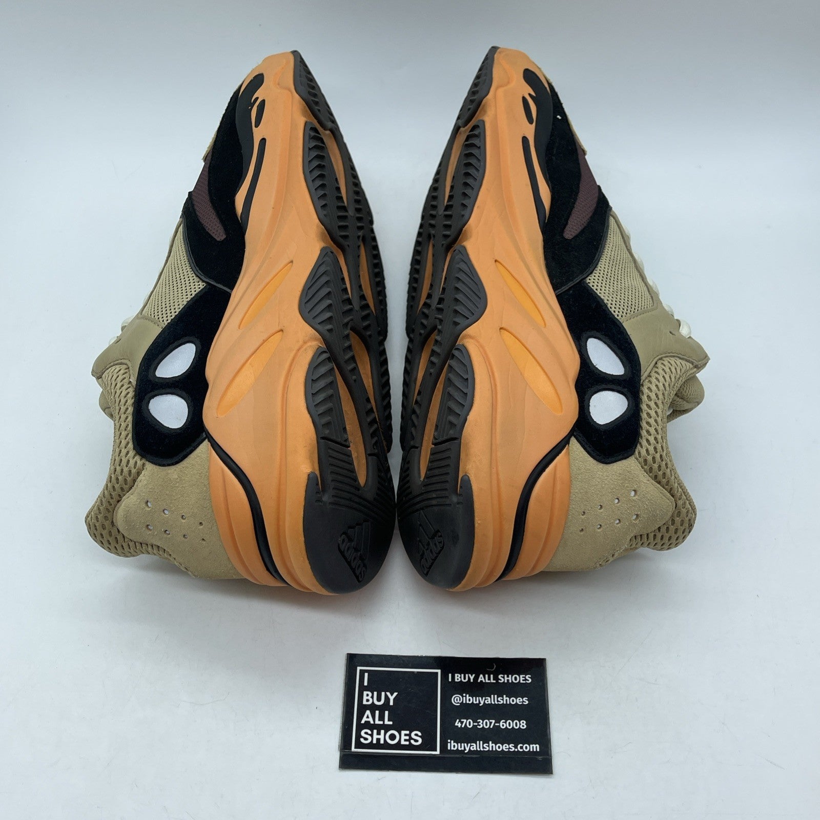 Size 12.5 - adidas Yeezy Boost 700 Enflame Amber Suede Leather (GW0297)