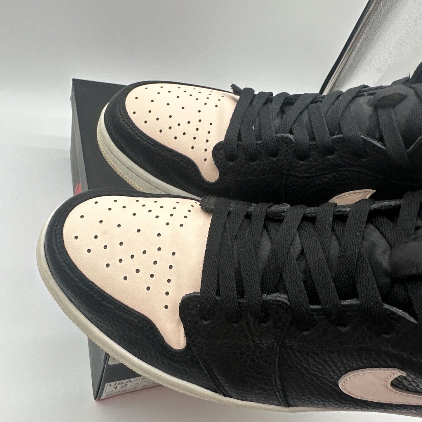 Size 13 - Jordan 1 Retro High OG Crimson Tint 2019 Pink Black Premium Leather MJ