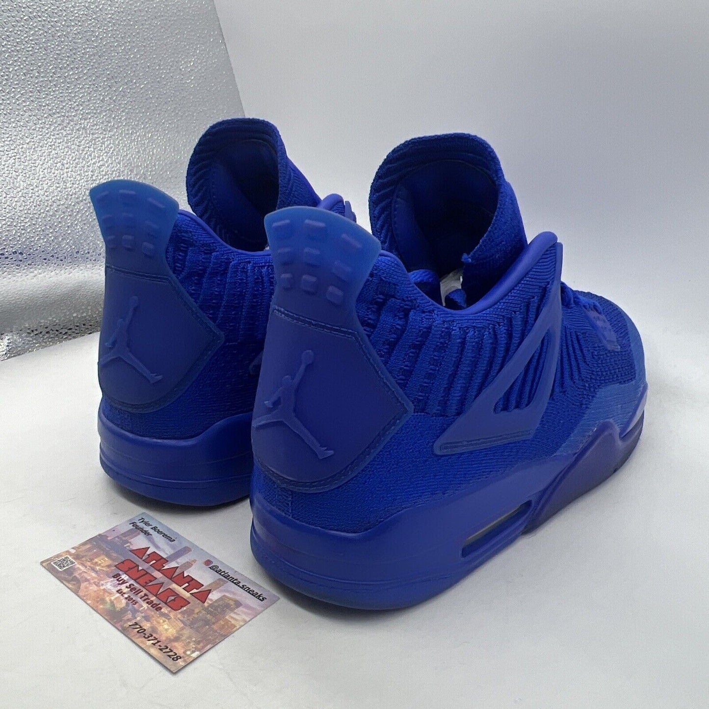 Size 12 - Air Jordan 4 Retro Flyknit Hyper Royal (AQ3559-400)