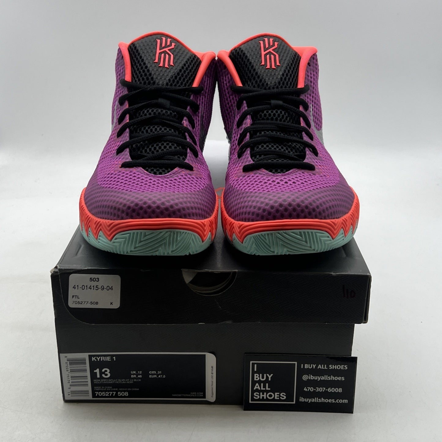 Size 13 - Nike Kyrie 1 Easter - (705277-508)