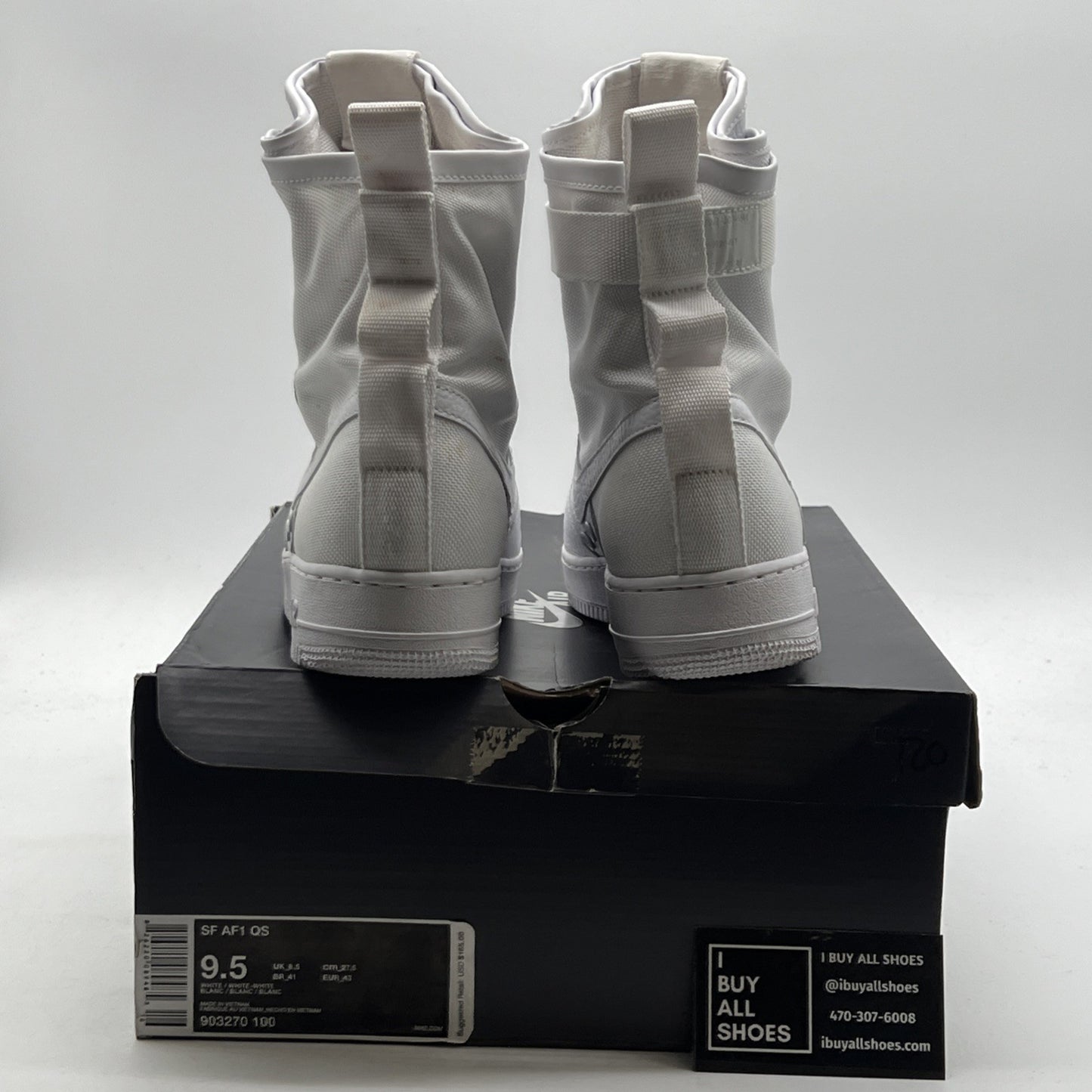 Size 9.5 - Nike SF Air Force 1 QS (903270-100)