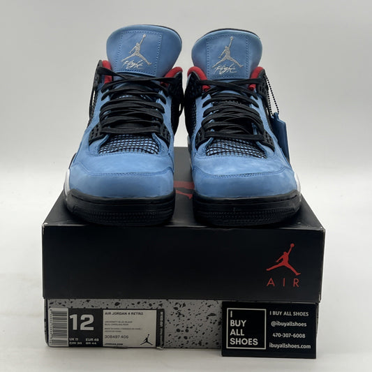 Size 12 - Air Jordan 4 Retro x Travis Scott Mid Cactus Jack (308497-406)