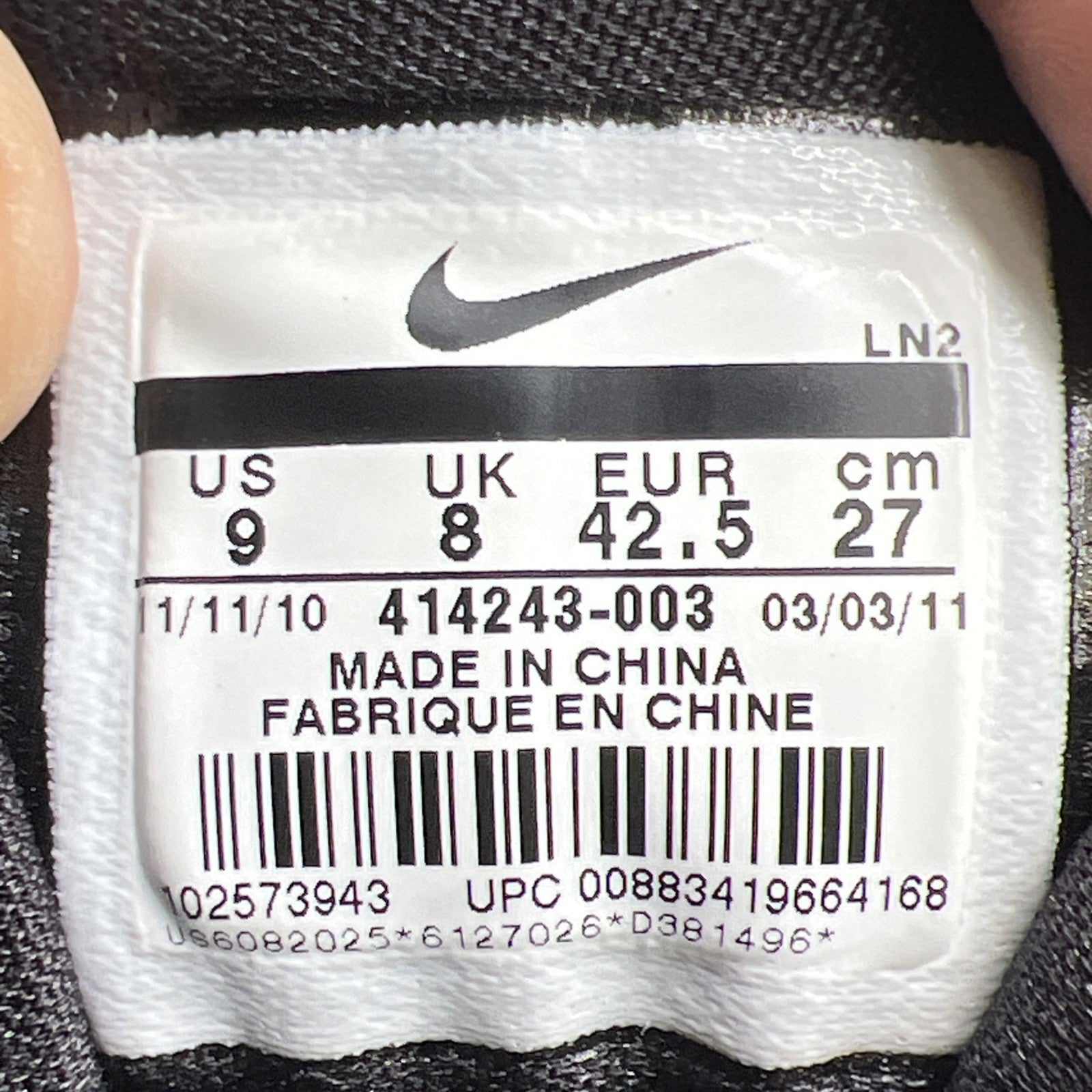 Size 9 - Nike Air Max CB34 Wolf Grey (414243-003)
