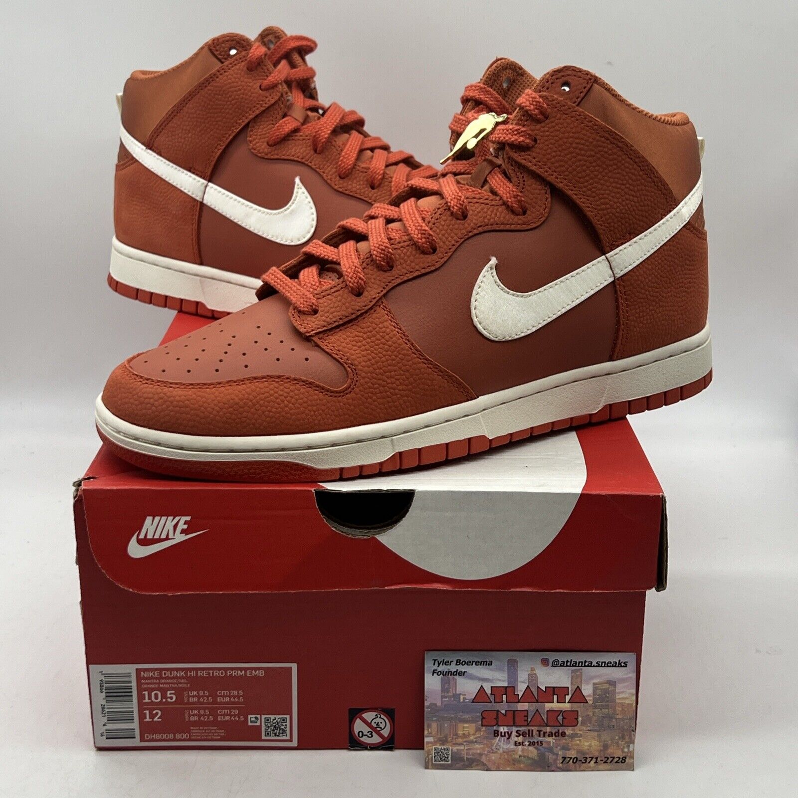 Size 10.5 - Nike Dunk High EMB x WNBA x NBA All Star Weekend 2022