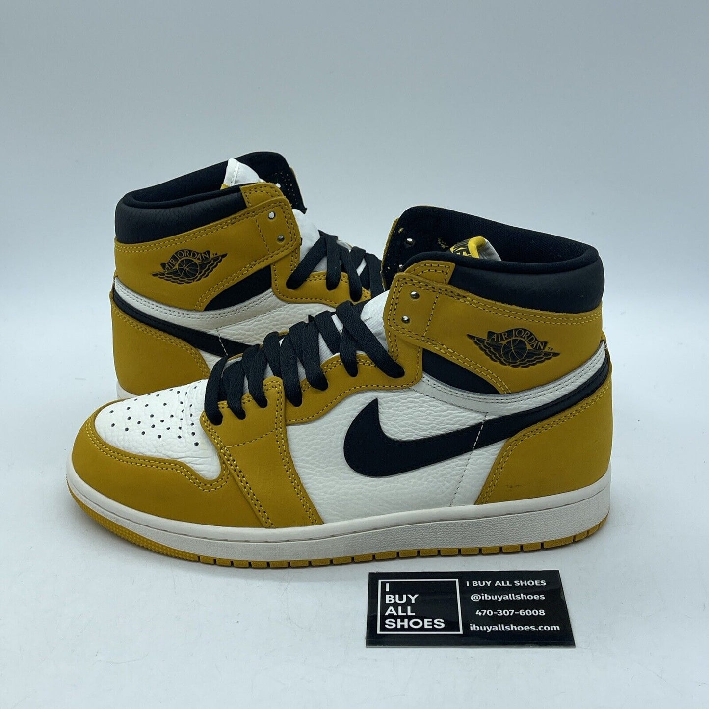 Size 8 - Air Jordan 1 Retro OG High Yellow Ochre Yellow Suede (DZ5485-701)