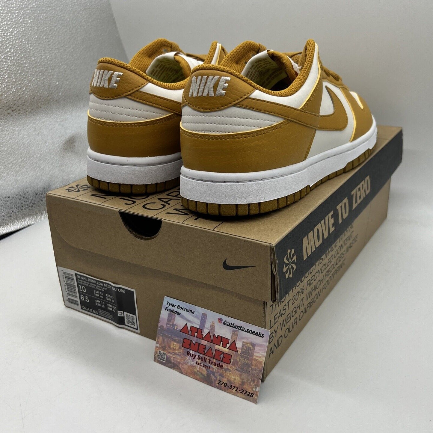 Size 10 - Nike Dunk Low Next Nature Phantom 2022 Brand New Oh All