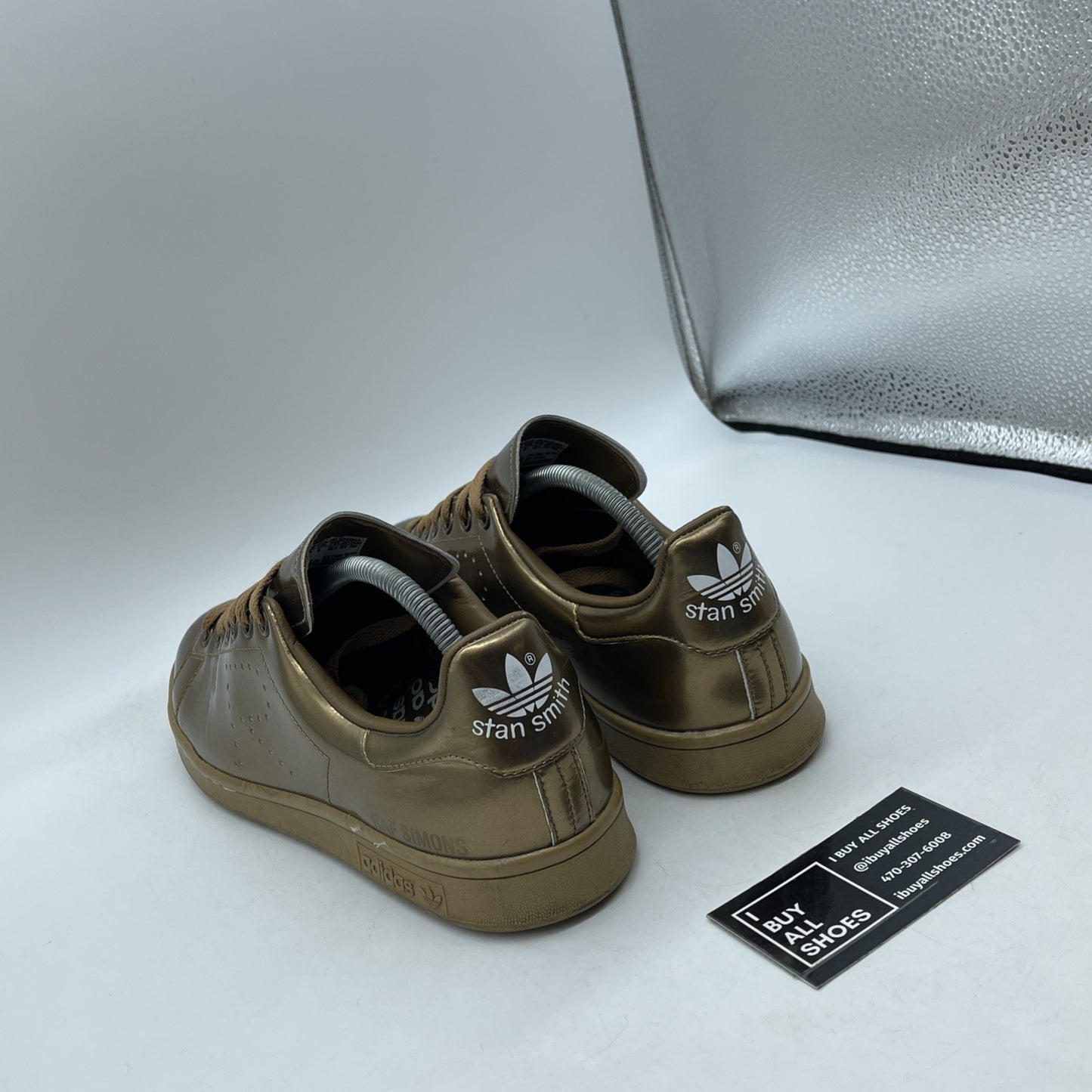 Size 9.5 - adidas Raf Simons x Stan Smith Copper Metallic Leather (S75937)