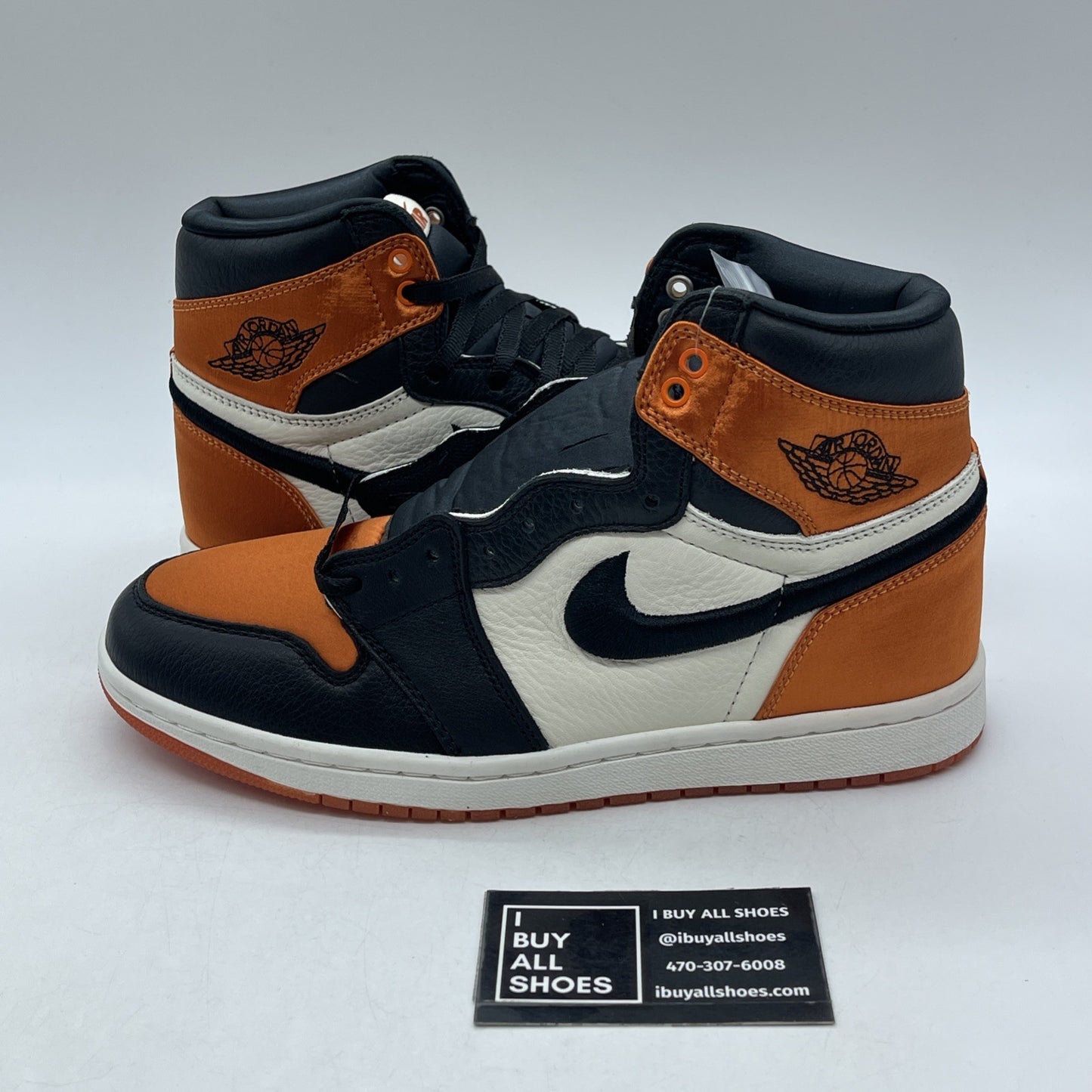Size 10W - Air Jordan 1 Retro OG High Satin Shattered Backboard (AV3725-010)