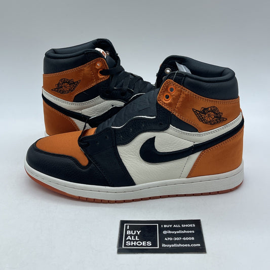 Size 10W - Air Jordan 1 Retro OG High Satin Shattered Backboard (AV3725-010)