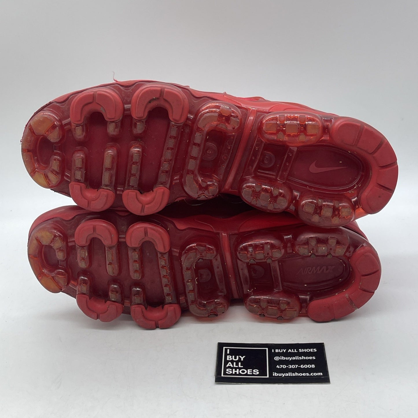 Size 11 - Nike Air VaporMax Plus Triple Red Suede Leather (CW6973-600)