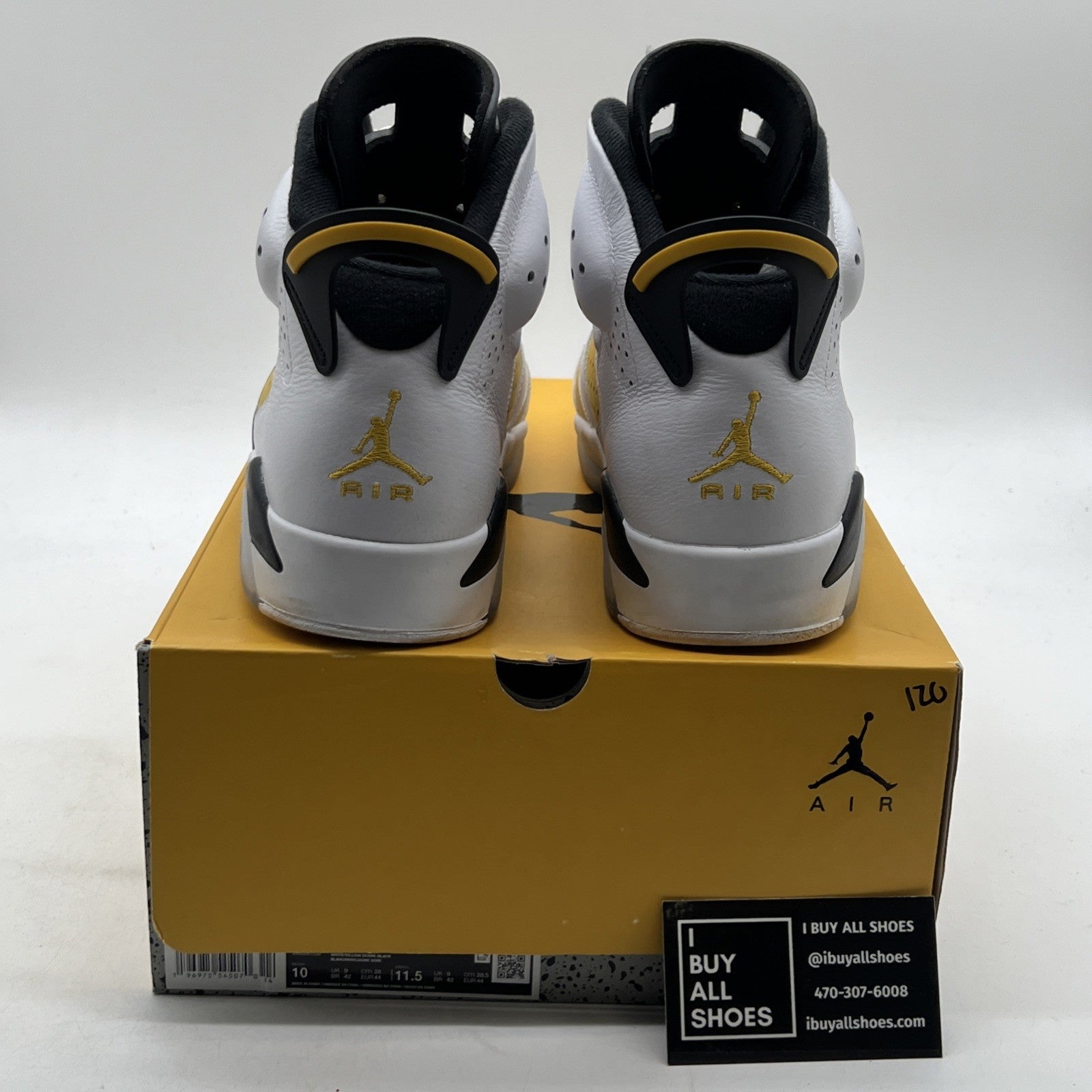 Size 10 - Air Jordan 6 Retro Yellow Ochre (CT8529-170)