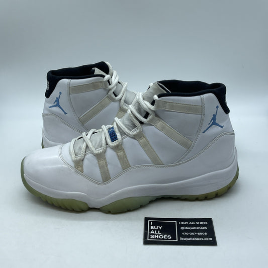 Size 12 - Jordan 11 Retro High Legend Blue White Leather (378037-117)