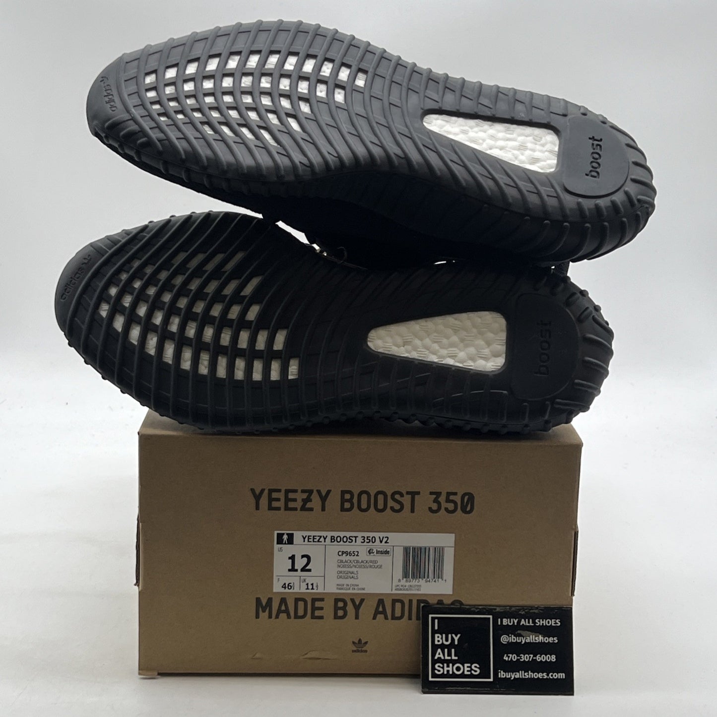 Size 12 - adidas Yeezy Boost 350 V2 Low Bred (CP9652)