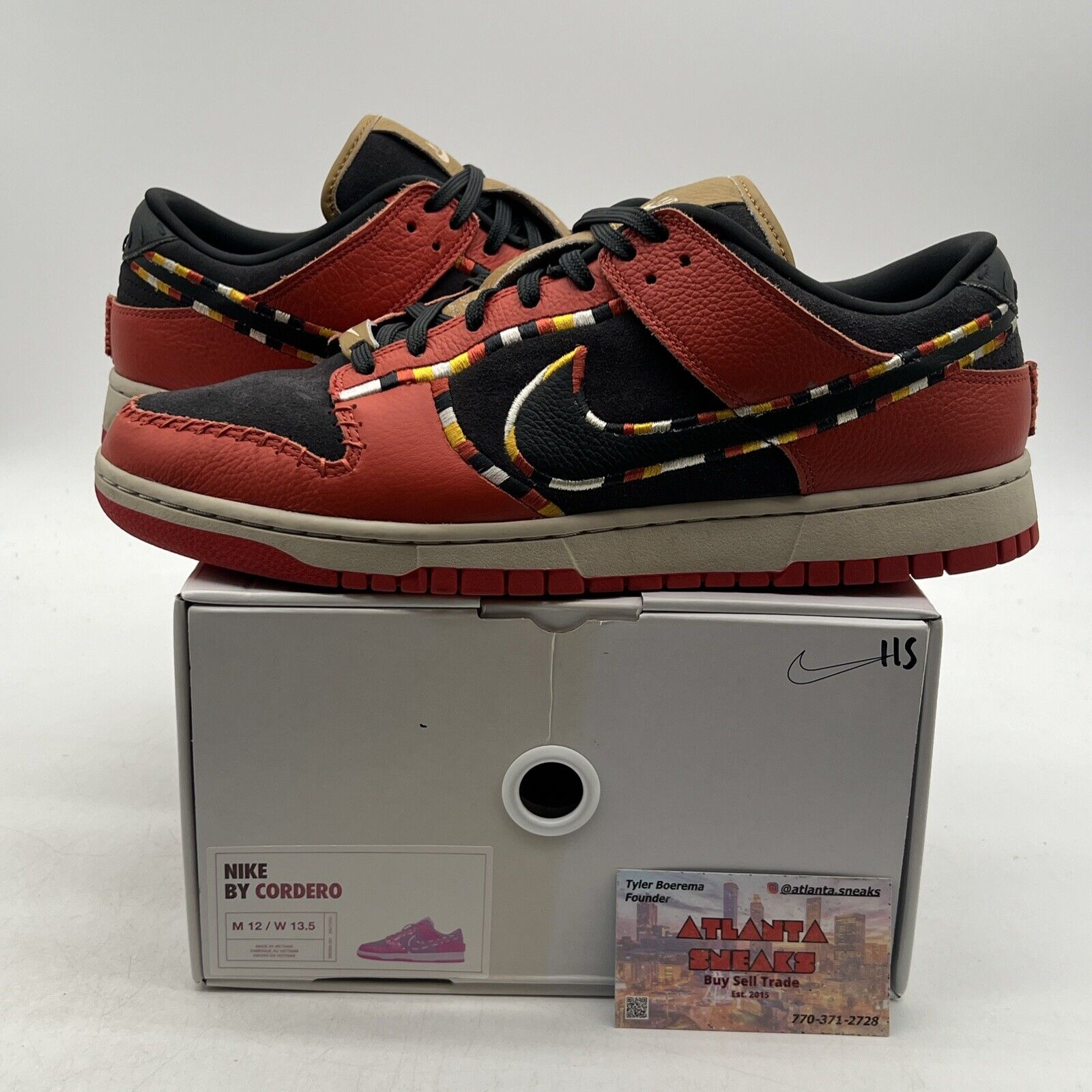 Size 12 - Nike Dunk Low N7 Nike By You Lauren Schad (DN2065-991)