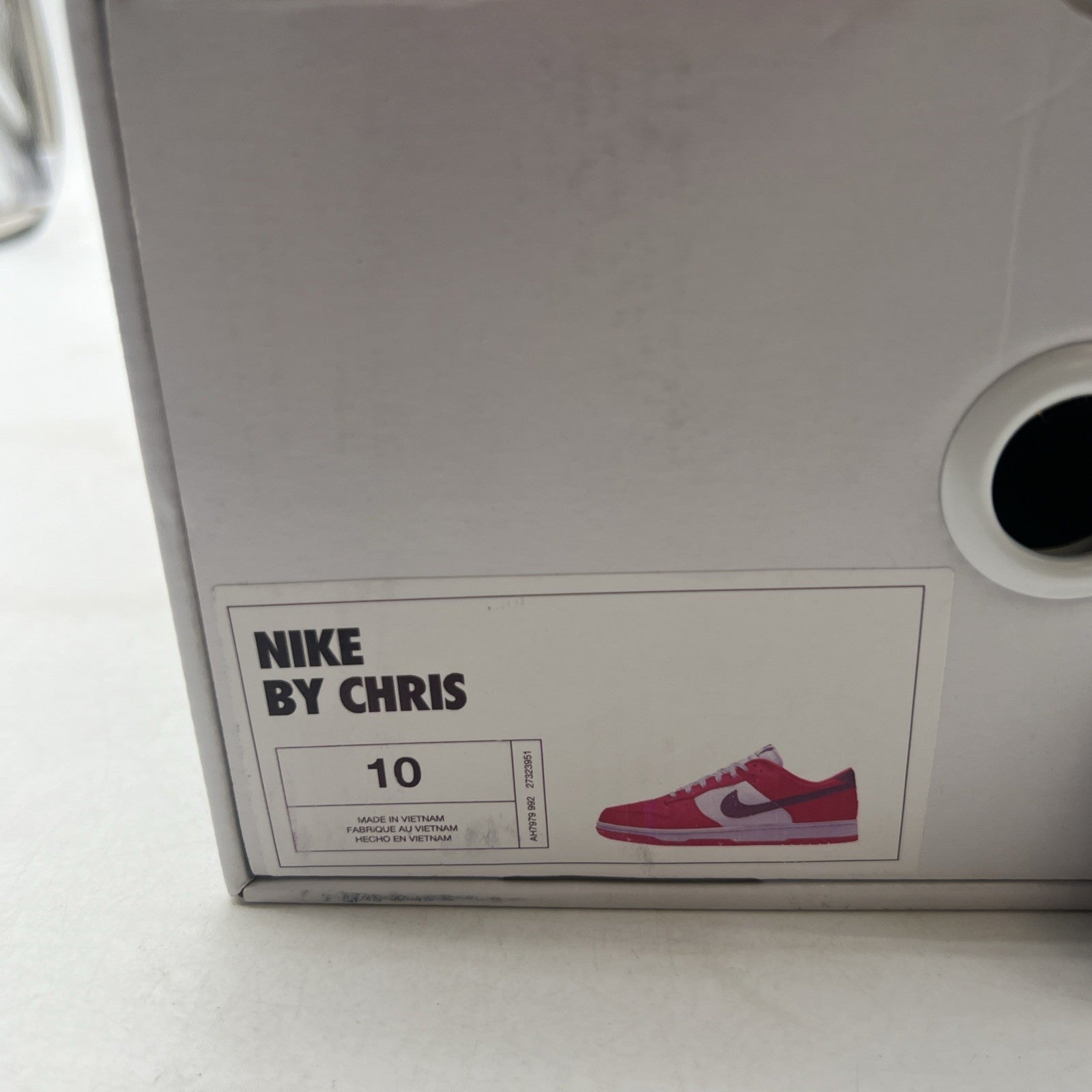 Size 10 - Nike Dunk Low By You “Chicago” Custom Men’s (AH7979-992)