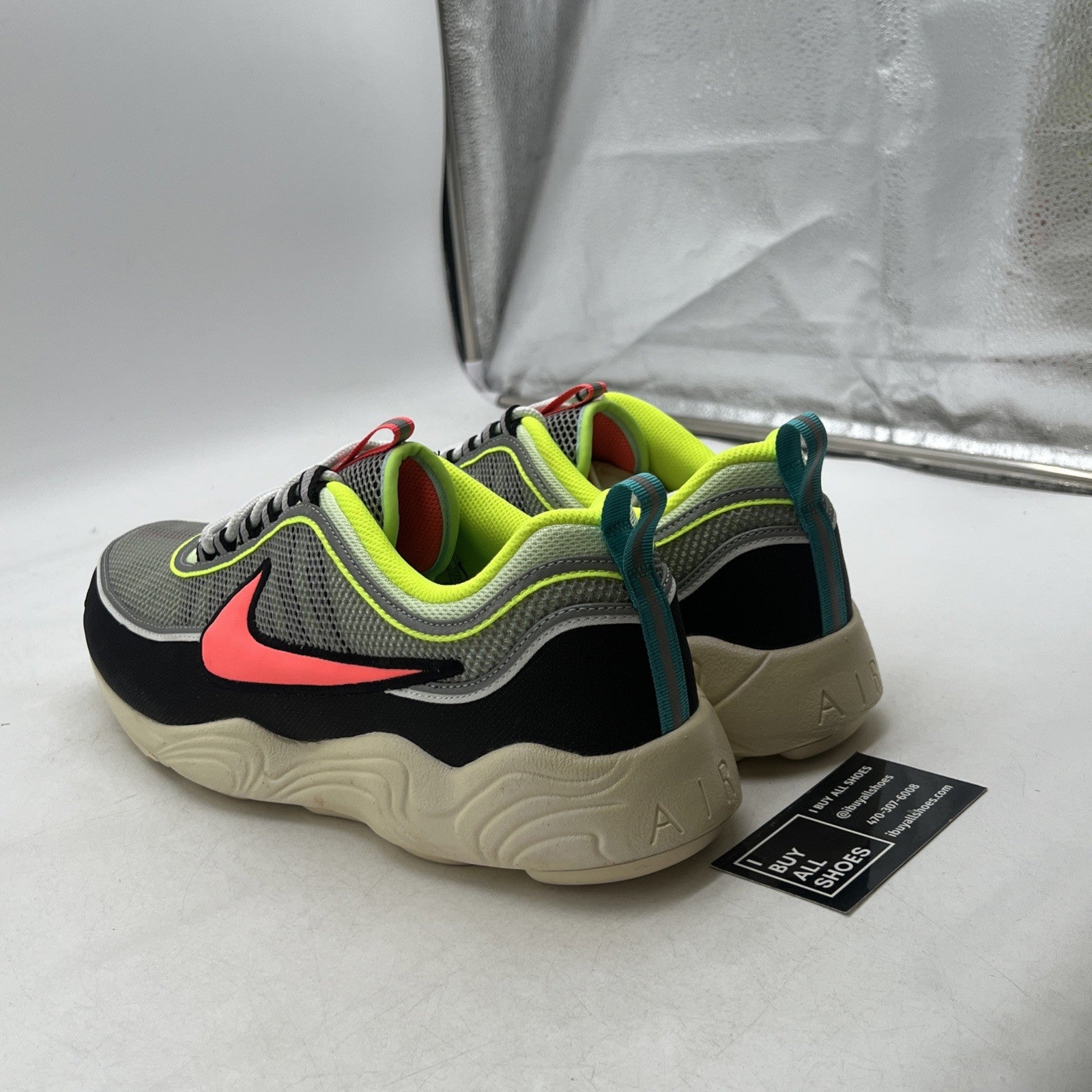 Size 14 - Nike Air Zoom Spiridon Barely Volt Hot Punch (II1237-701)