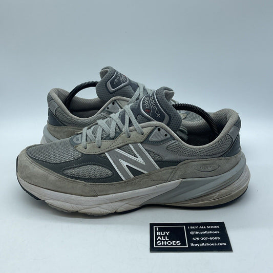 Size 10 - New Balance 990v6 Made in USA Castlerock Grey Suede (M990GL6)