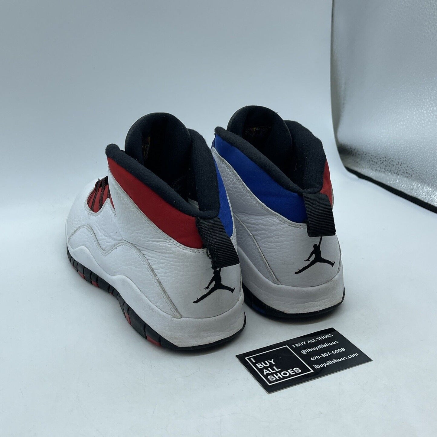 Size 11 - Air Jordan 10 Westbrook Class of 2006 Blue Red White (310805-160)