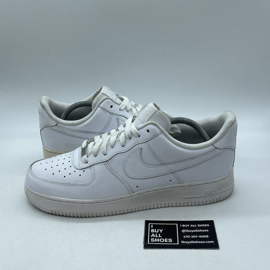Size 11 - Nike Air Force 1 '07 Low Triple White Leather (CW2288-111)