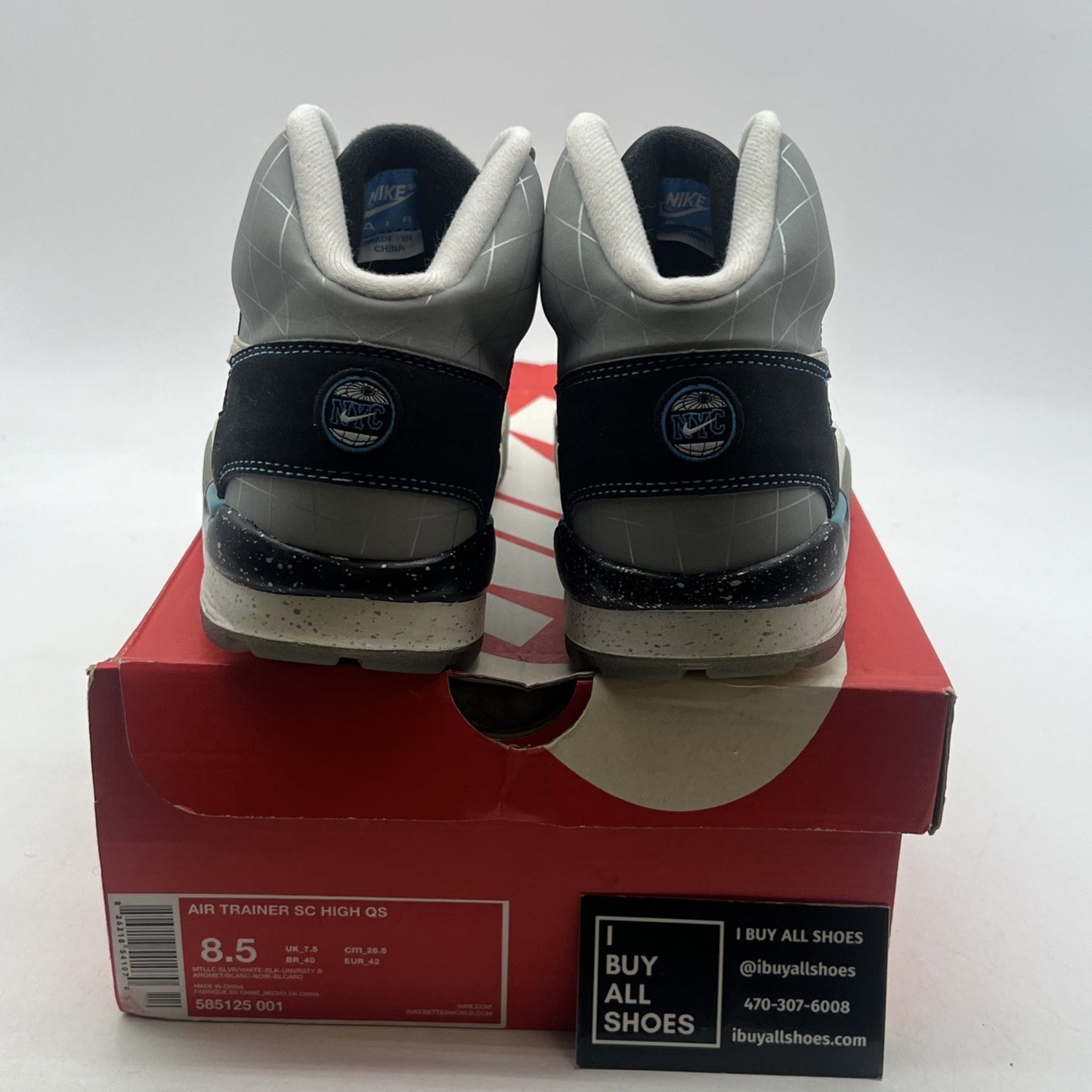 Size 8.5 - Nike Air Trainer SC QS High MLB All-Star (585125-001)