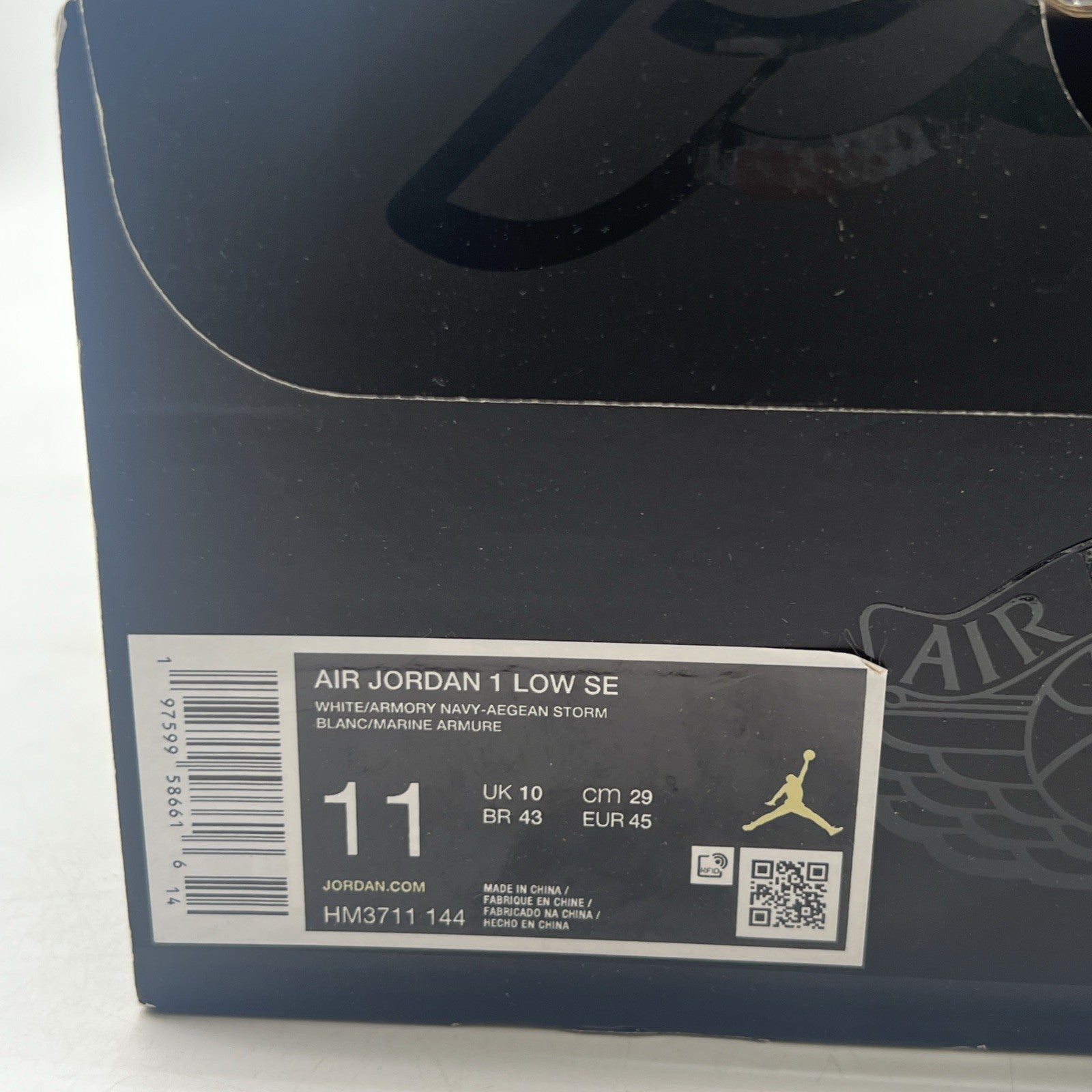 Size 11 - Air Jordan 1 SE Low Motion Pack Armory Blue (HM3711-144)