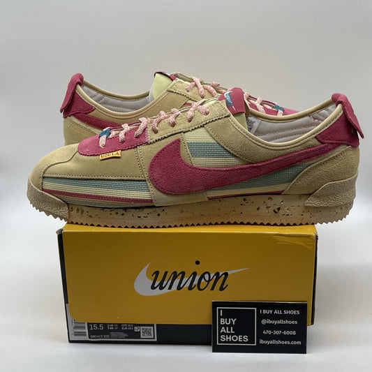 Size 14 - Nike Union LA x Cortez SP Sesame Brown Blue Suede (DR1413-200)