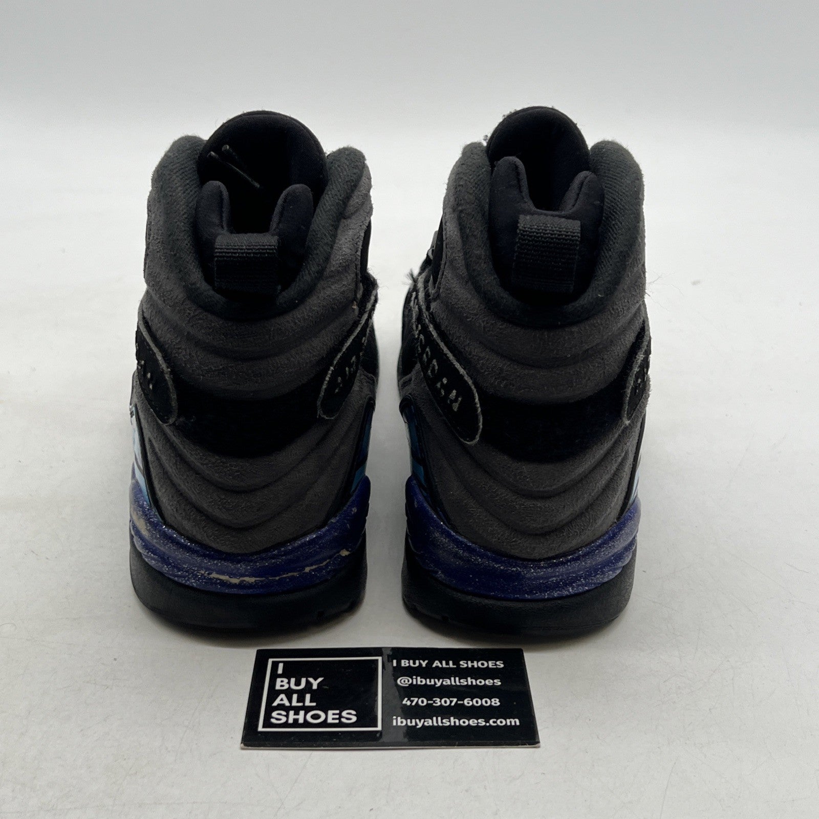 Size 8 - Air Jordan 8 Retro Aqua 2015 (305381-025)