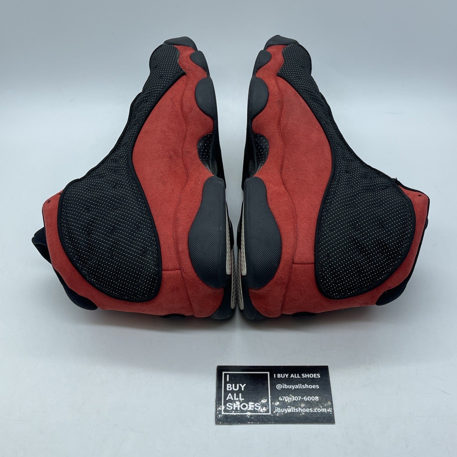 Size 11 - Jordan 13 Retro Bred 2017 Red Black Suede (414571-004)