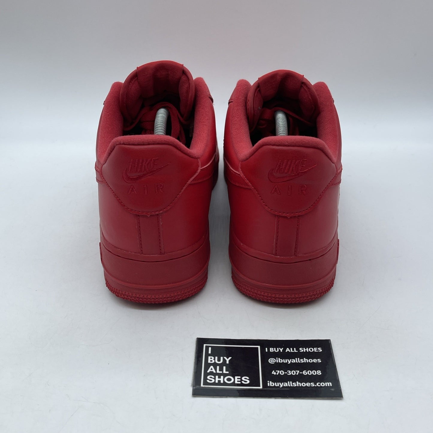 Size 12 - Nike Air Force 1 Low Triple Red Leather (CW6999-600)