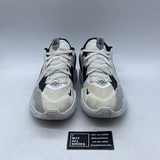 Size 10 - Nike Kyrie 5 Low White Wolf Grey Black (DJ6012-102)