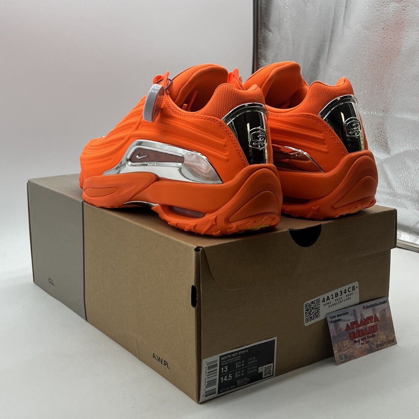 Size 13 - Nike NOCTA x Hot Step 2 Total Orange (DZ7293-800)