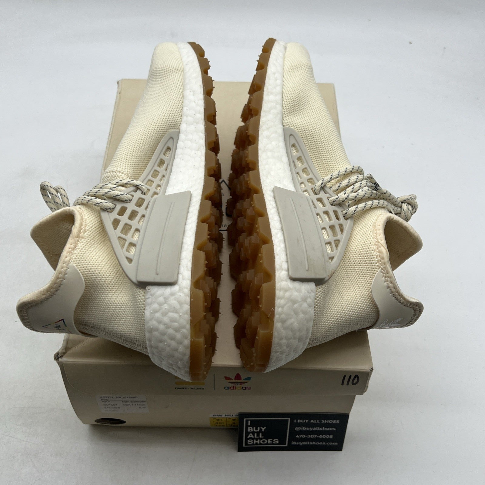 Size 9.5 - Adidas Pharrell x NMD Human Race Trail PRD Now Is Her Time (EG7737)