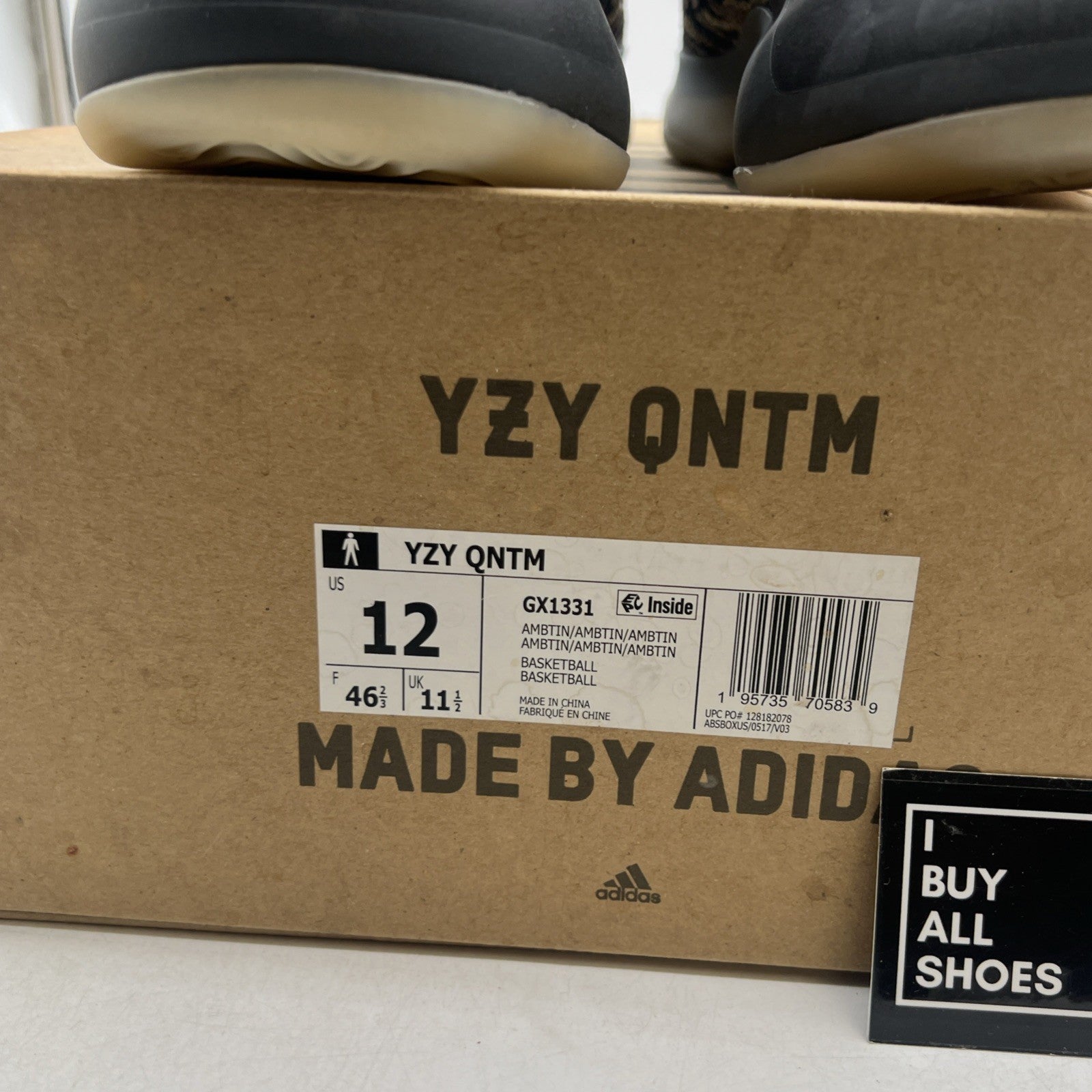 Size 12 - Adidas Yeezy Quantum Amber Tint (GX1331)