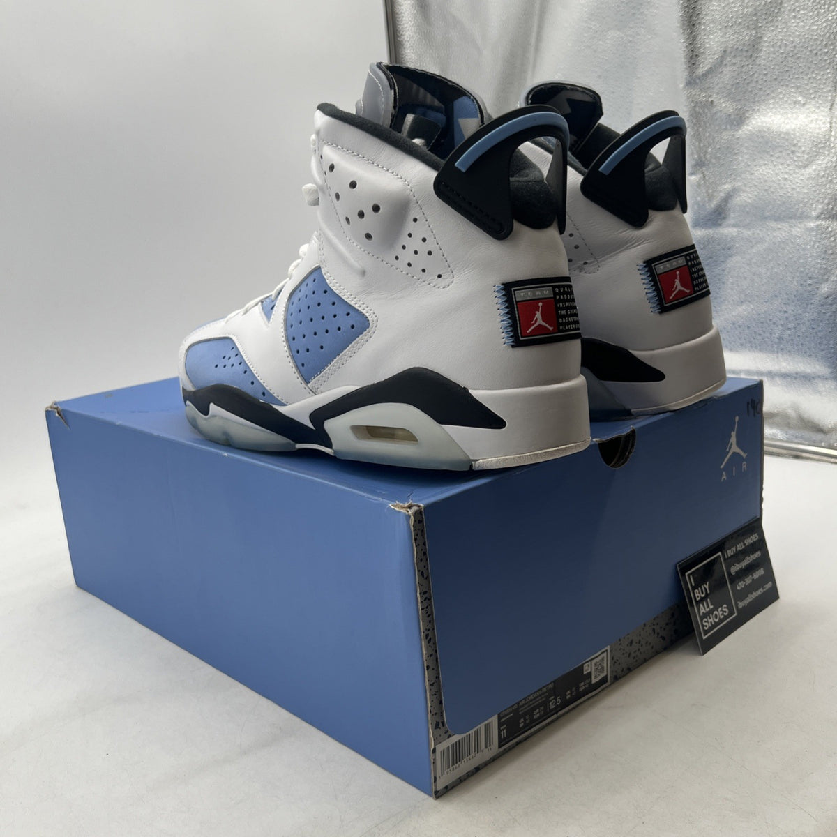 Size 11 - Air Jordan 6 Retro Mid UNC Home (CT8529-410)