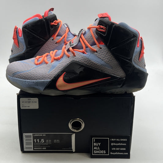 Size 11.5 - Nike LeBron 12 Easter (684593-488)