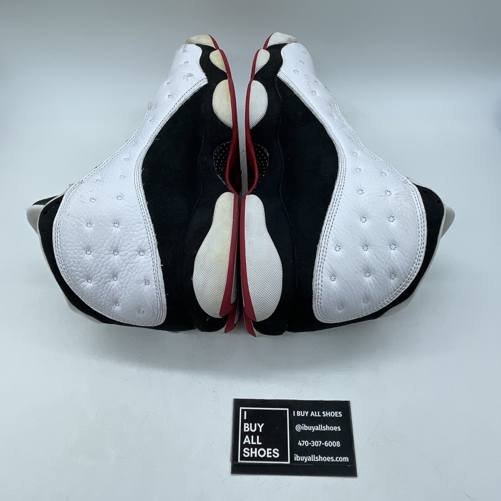 Size 8.5 - Air Jordan 13 Retro 2013 He Got Game White Black (414571-104)