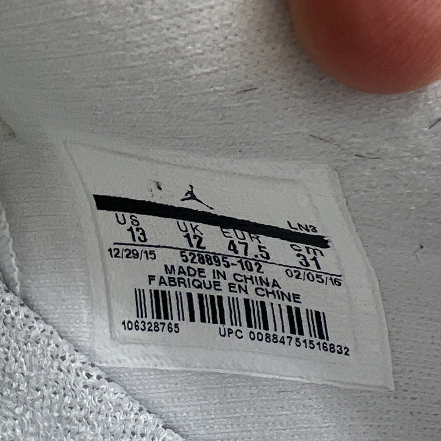 Size 13 - Air Jordan 11 Retro 2016 Low Cherry (528895-102)
