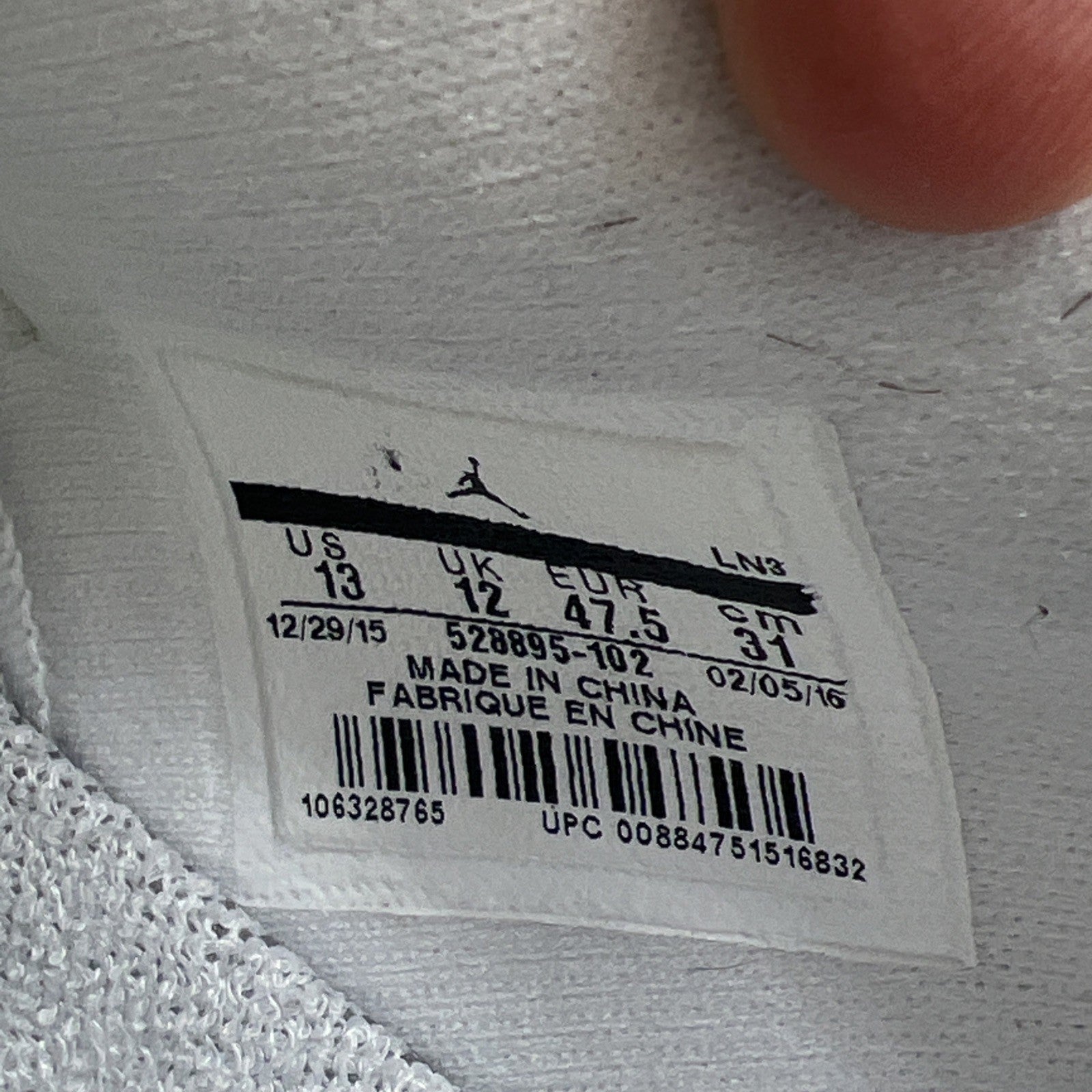 Size 13 - Air Jordan 11 Retro 2016 Low Cherry (528895-102)