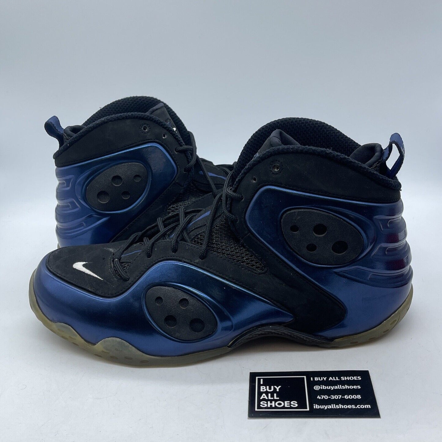 Size 13 - Nike Zoom Rookie Binary Blue  Suede Leather (472688-400)