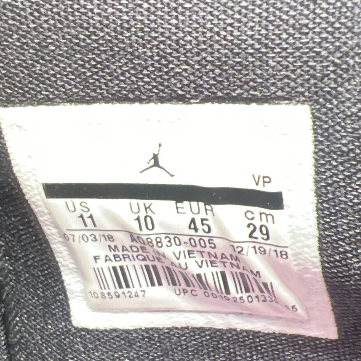 Size 11 - Air Jordan 33 All Star Silver Black Suede (AQ8830-005)