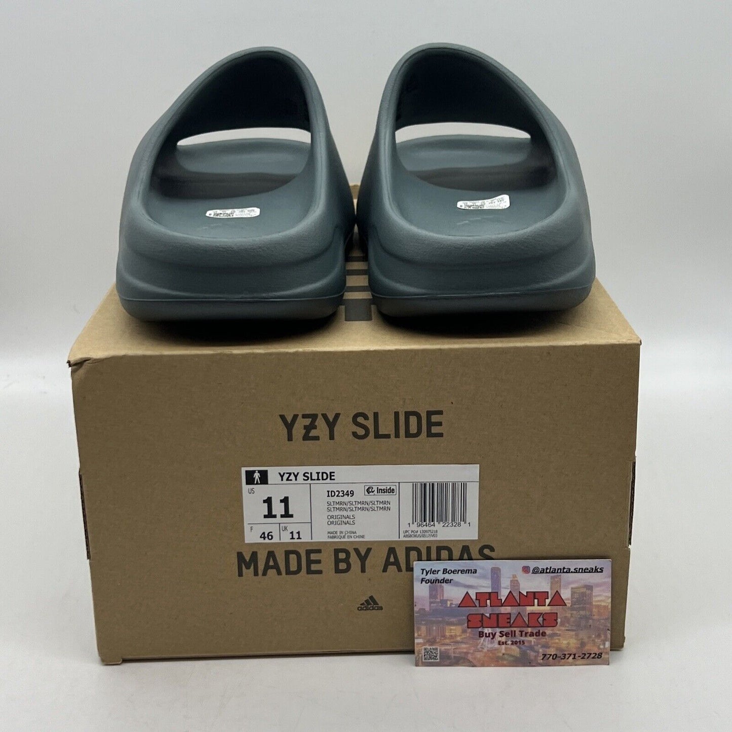 Adidas Yeezy Slide Slate Marine. Brand New/DS. Size 11 Men's Brand New Og All