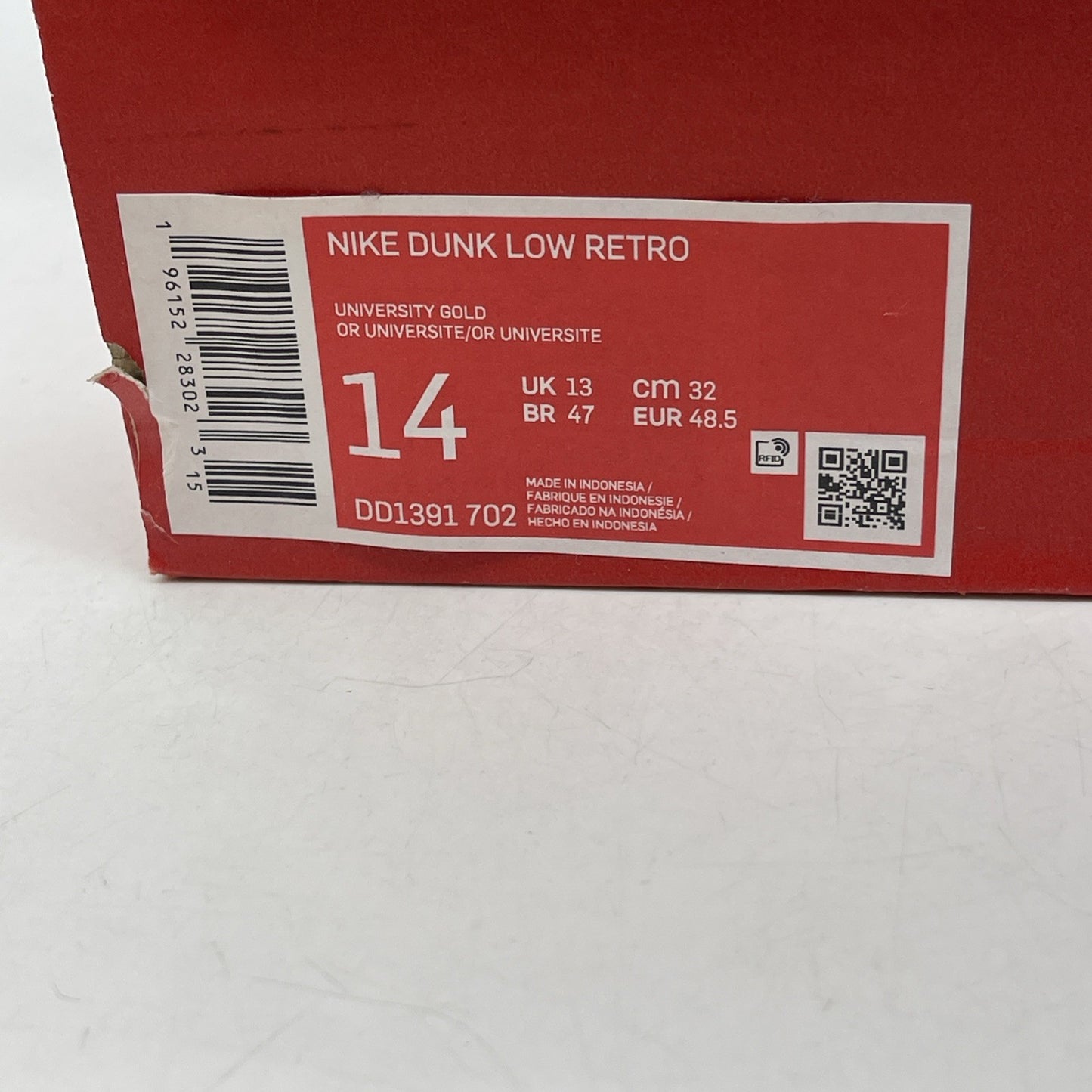 Size 14 - Nike Dunk Low Retro Arizona State Sun Devils 2022 (DD1391-702)