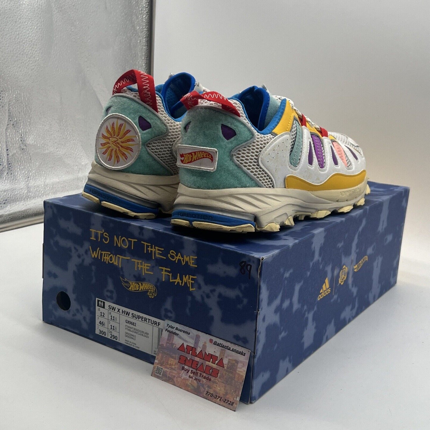 Size 12 - Adidas Superturf x Sean Wotherspoon x Hot Wheels (GX9682)